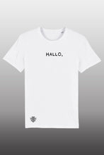 Lade das Bild in den Galerie-Viewer, Hallo T-Shirt weiß