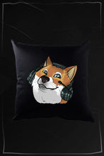 Lade das Bild in den Galerie-Viewer, Doge Kissen black