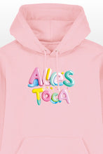 Lade das Bild in den Galerie-Viewer, AllesToca Art Hoodie Cotton Pink