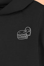 Lade das Bild in den Galerie-Viewer, Food Vibe Hoodie Kids black