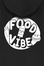 Lade das Bild in den Galerie-Viewer, Food Vibe Hoodie black