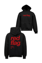 Lade das Bild in den Galerie-Viewer, Red Flag Oversized Hoodie