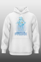 Lade das Bild in den Galerie-Viewer, Hologramm Hoodie White