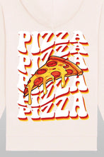 Lade das Bild in den Galerie-Viewer, Pizza Passion Team Egg Hoodie vintage white
