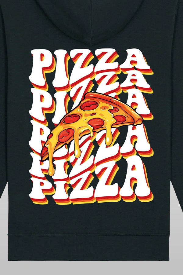 Pizza Passion Team Egg Hoodie black