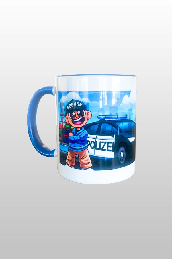 Abbaok Bi-Color Tasse Blau