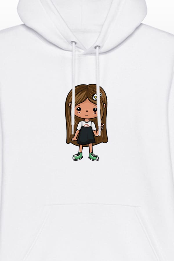 Toca Amira Hoodie white