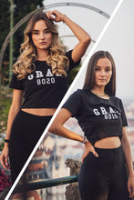 Lade das Bild in den Galerie-Viewer, Wellness Wäsch Crop Top black
