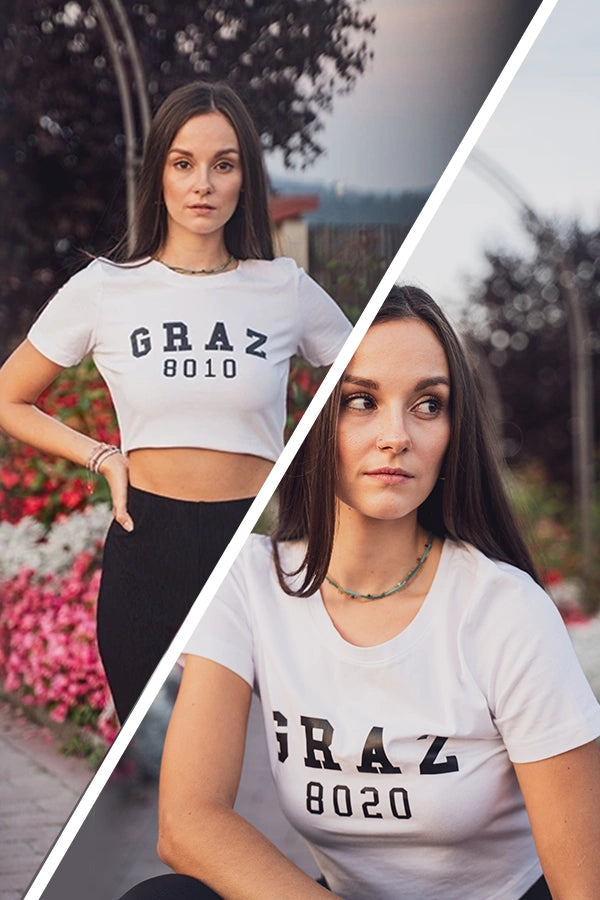 Wellness Wäsch Crop Top white