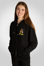 Lade das Bild in den Galerie-Viewer, HeyHorse Zip Hoodie gold-black
