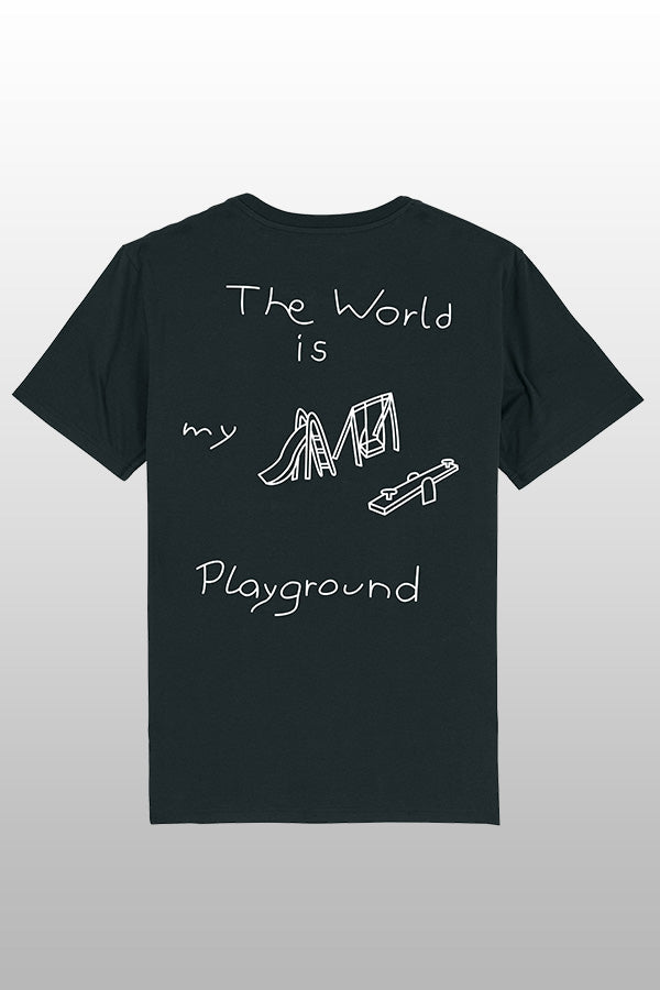Playground T-Shirt schwarz