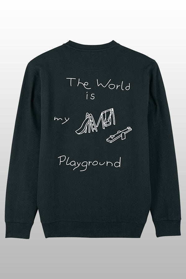 Playground Sweatshirt schwarz