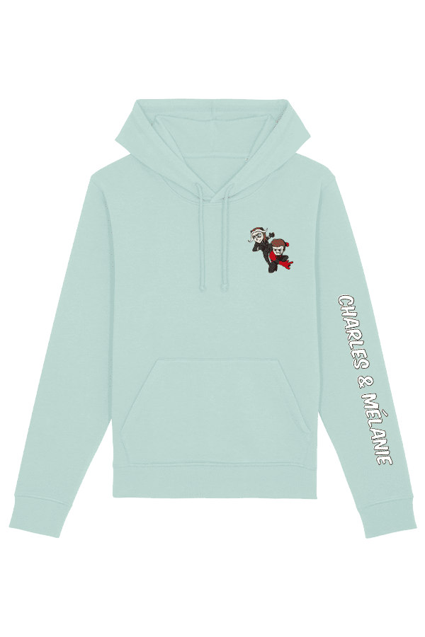 Hoodie coeur et manche