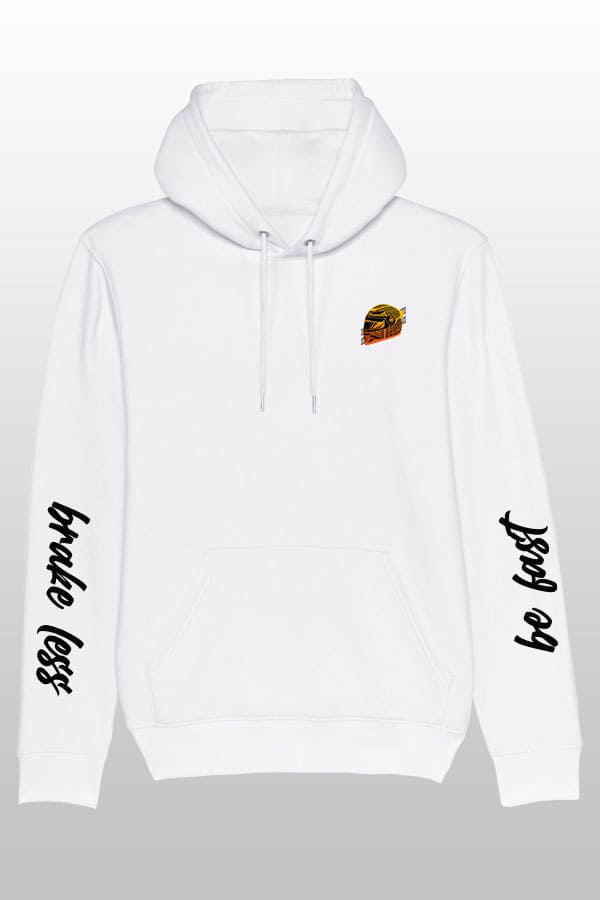Brake less Hoodie white