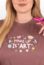 Lade das Bild in den Galerie-Viewer, MAKEUP IS ART Shirt dove
