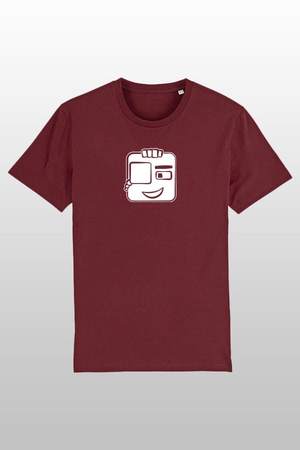 iOser100 Shirt burgundy