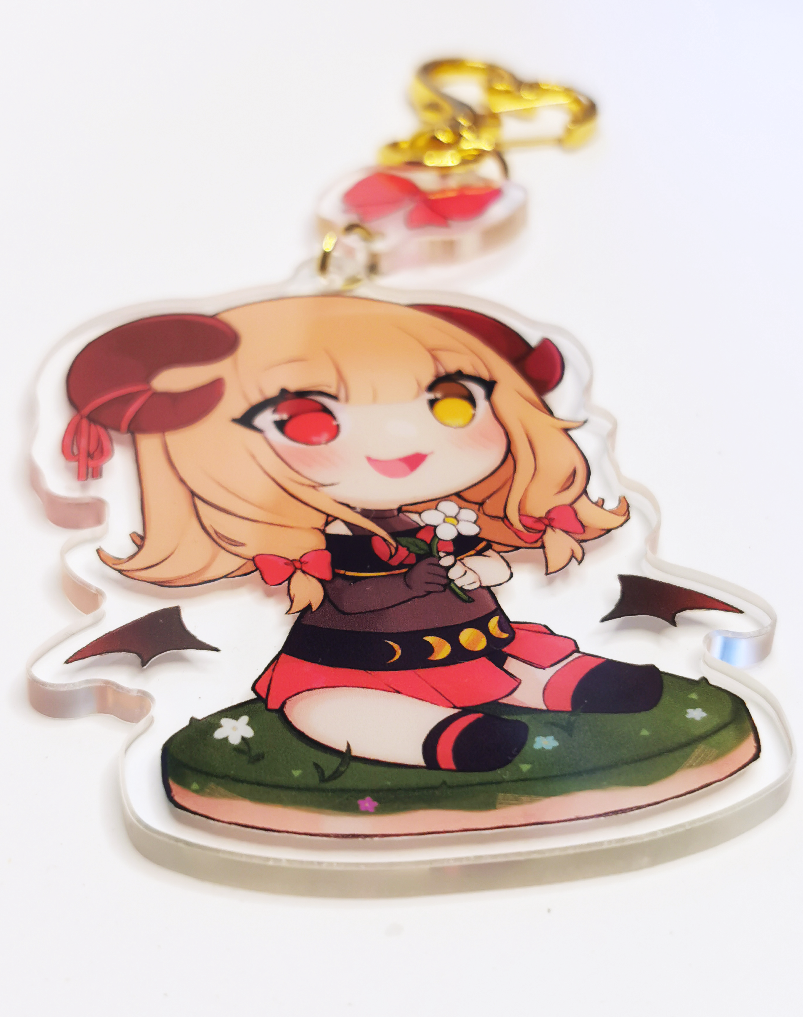 JINJA ACRYL KEYCHAIN ‘BLÜMCHEN‘