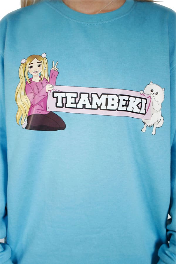 Team Beki Sweater Sky Blue