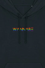 Lade das Bild in den Galerie-Viewer, WANNABE Hoodie LGBTQ+ black
