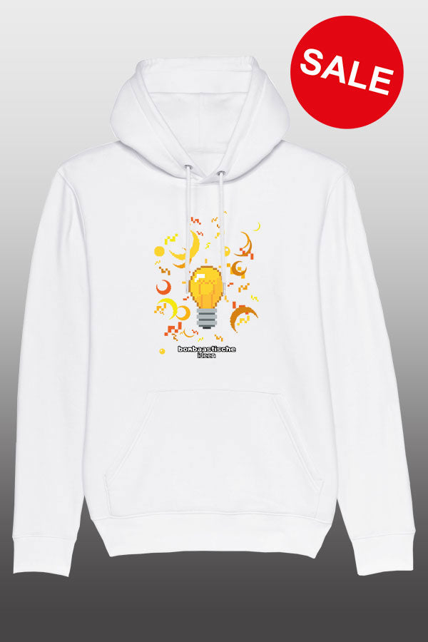 Bombaastischer Hoodie Weiß Sale