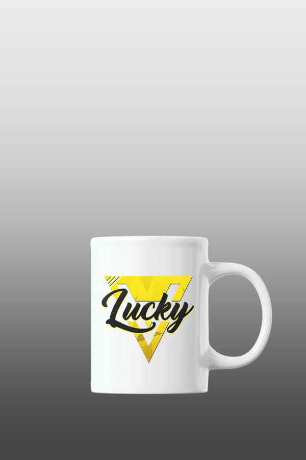 LuckyV Classic Tasse