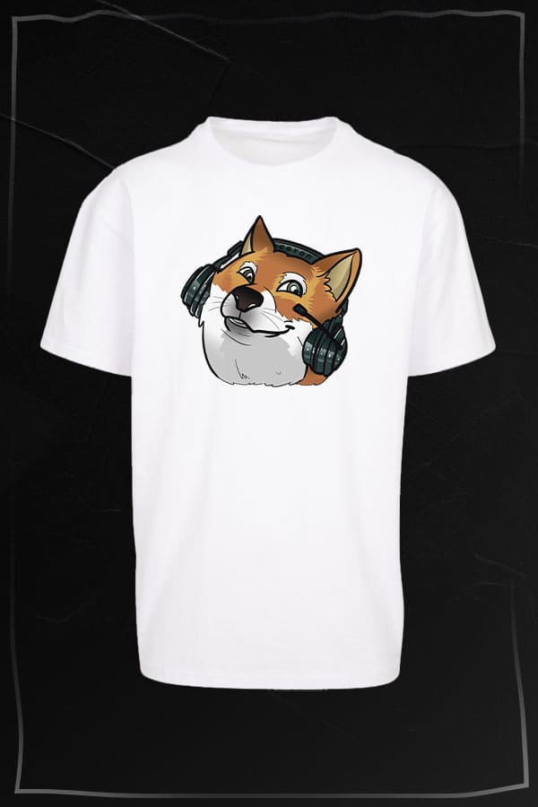 Doge Oversize Shirt white