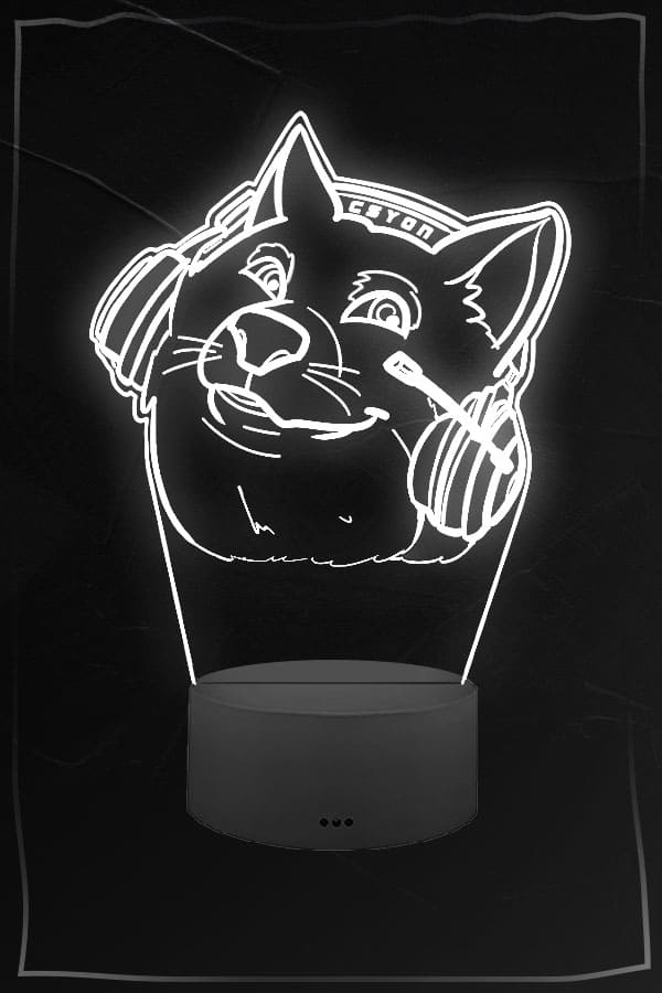 Doge LED Lampe