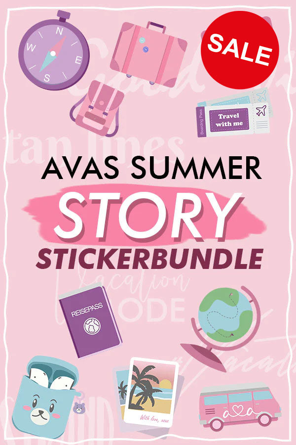 Avas Summer Story Sticker Sale