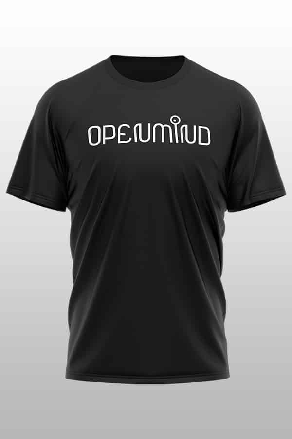 Openmind Sign T-Shirt schwarz