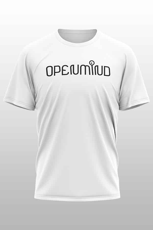 Openmind Sign T-Shirt weiß