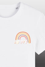 Lade das Bild in den Galerie-Viewer, HEY ISI #HAPPY SHIRT WEISS SALE
